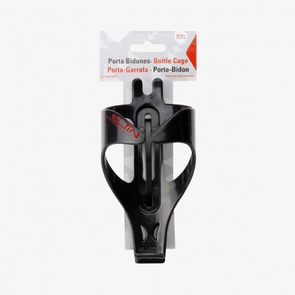 Porte-bidon Fibre Noir et Rouge