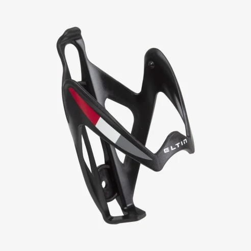 Track Bottle Cage - Fiber Black/Red/White