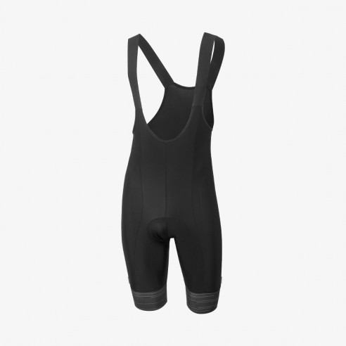 Fury Black and Anthracite Unisex Cycling Bibshorts