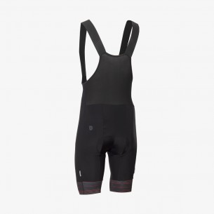Culotte Ciclismo Unisex Fury Negro y Rojo 2