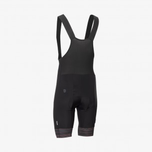 Culotte Ciclismo Unisex Fury Negro y Coral 2