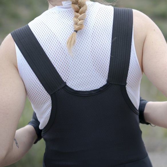 Fury Black and Blue Unisex Cycling Bibshorts