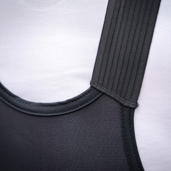 Fury Black and Blue Unisex Cycling Bibshorts