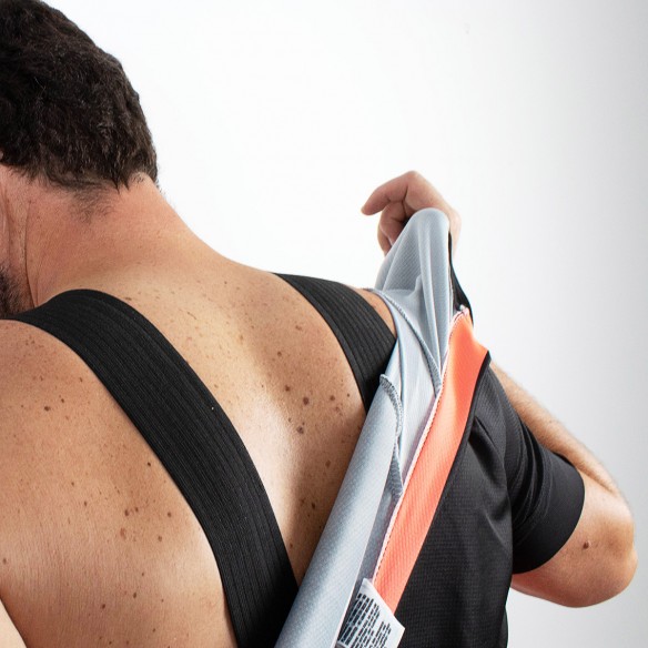 Cuissard Vélo Unisex Fury Noir et Blanc