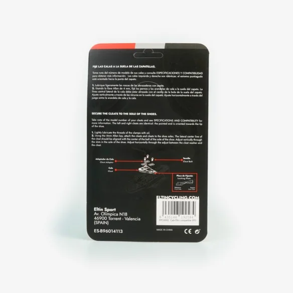 Eltin Cleat SPD-SL Compatible