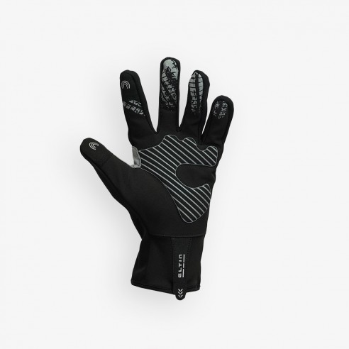 Gant de Cyclisme Reptile Noir