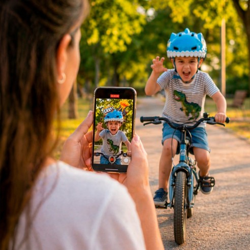 Casco Eltin Kids Grr!!