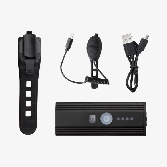 Eltin 350 lumen front bike light with remote control