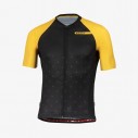 Maillot ciclismo Resistance negro y mostaza E6531 Maillots