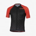 Maillot ciclismo Resistance negro y rojo E6532 Maillots