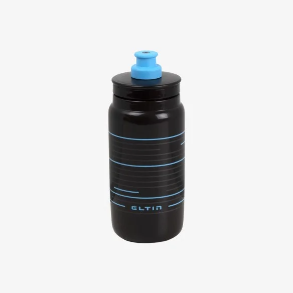 Bidon de cyclisme Pro 550 ml noir et bleu