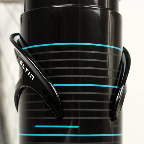 Bidon de cyclisme Pro 550 ml noir et bleu