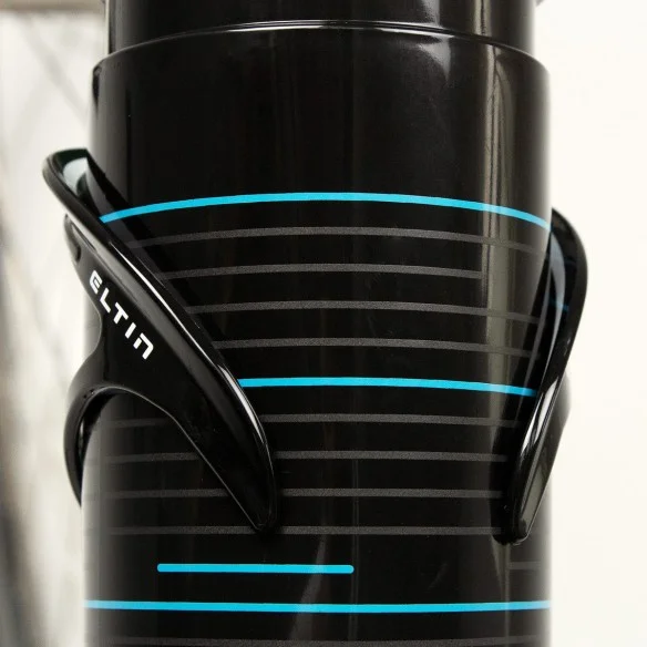 Bidon de cyclisme Pro 550 ml noir et bleu