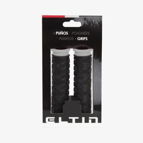 Poignée en caoutchouc Eltin NoirBlanc