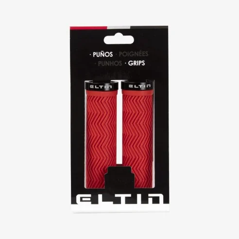 Eltin Gel-type grip Red, Black Clasps