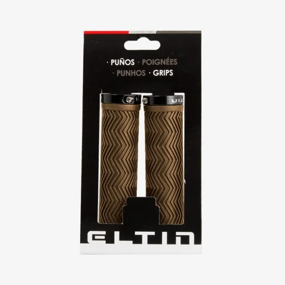Eltin Gel-type Grip Brown, Black Closure