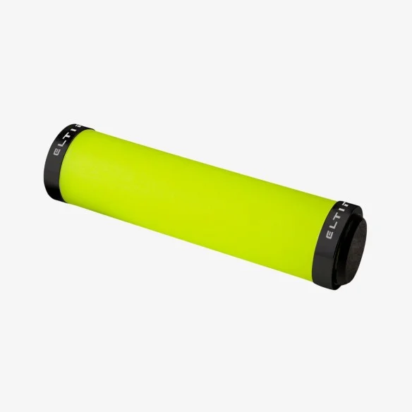 Eltin Silicone Touch Grip Fluorescent Yellow, Black Closures