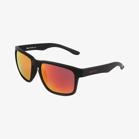 Lunettes Grant Noir mat et Rouge