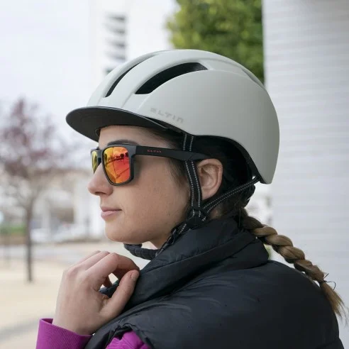 Lunettes Grant Noir mat et Rouge
