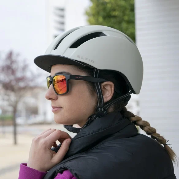 Lunettes Grant Noir mat et Rouge