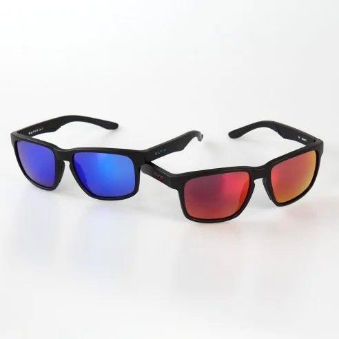 Lunettes Grant Noir mat et Rouge