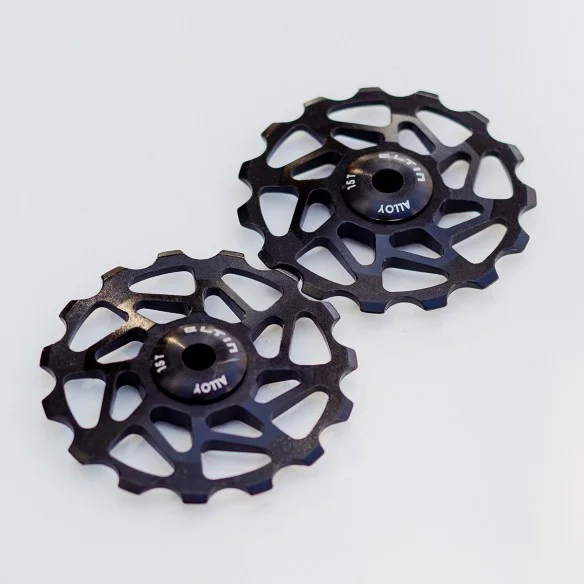 Roldanas de desviador de 15 dentes com rolamentos selados