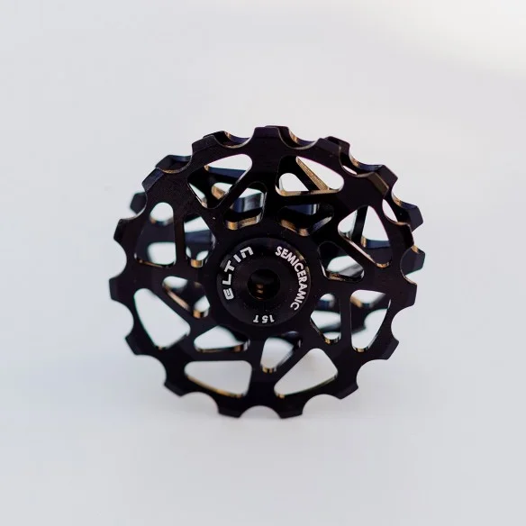 Roldanas de desviador de 15 dentes com rolamentos selados