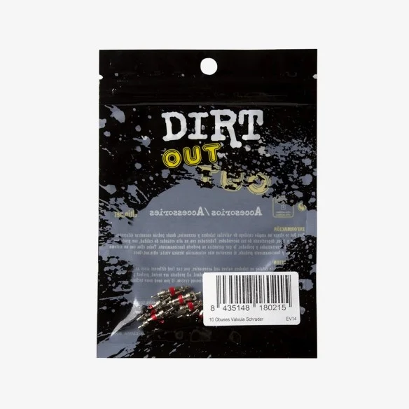 Jeu de 10 Coeurs de Valve Schrader