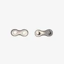 Pack de Attaches Rapides Chaines 6/7/8 Vitesses argent