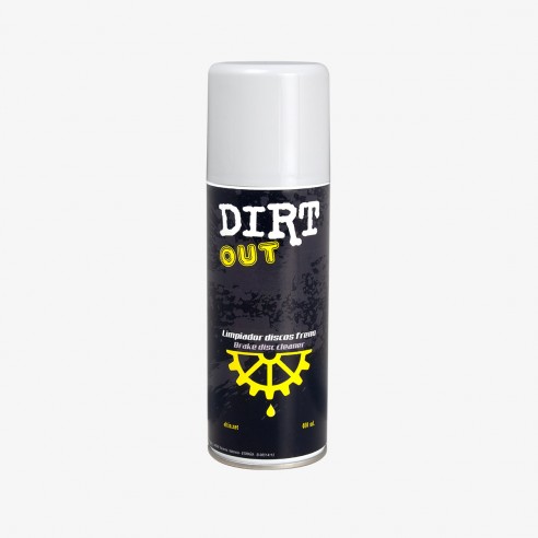 Limpiador de frenos Dirt Out aerosol 400ml EQ047 Limpiadores y desengrasantes