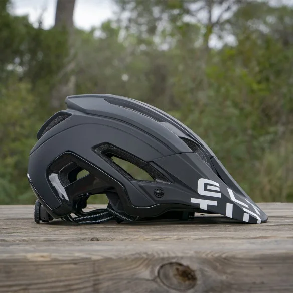 Capacete MTB Hey! Preto mate e Branco
