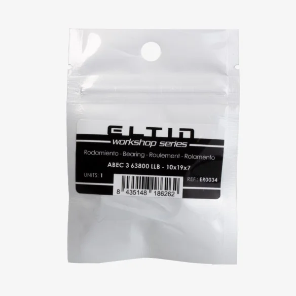 Roulement ABEC 3 63800 LLB - 10x19x7