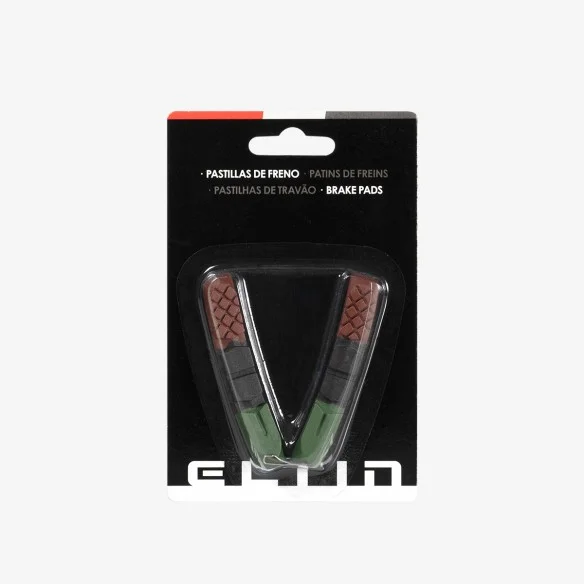 Gommes de rechange pour patins de frein tricolores comp. Shimano XT/XTR 72 mm