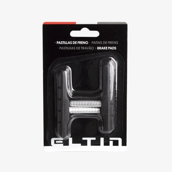 One-piece cantilever brake shoes comp. with Shimano LX/Alivio - 72mm