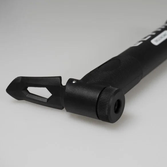 Pompe à vélo inflateur Mini Ergo valve réversible Eltin Noir