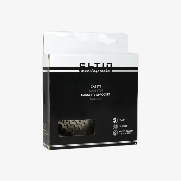 Cassette bicicleta Eltin 10V 11-42