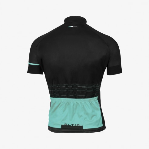 Futurism Jersey Black and Cyan