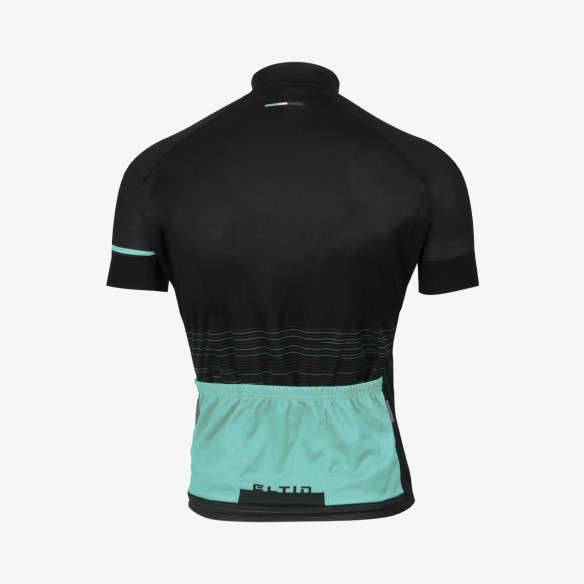 Futurism Jersey Black and Cyan