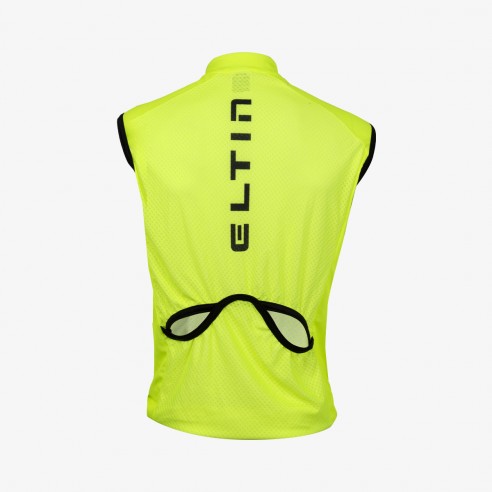 Gilet Vélo Unisexe Electric Jaune fluo et Noir
